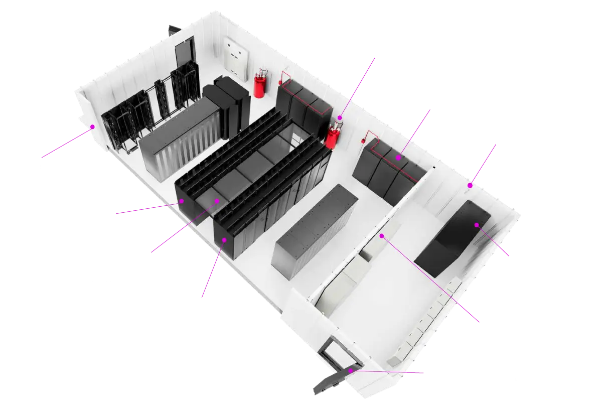 Edgefy: Infraestrutura de alta disponibilidade da Sala Cofre.